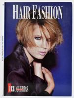 cca 1990-2000 Hair Fashion, fodrászati- és divat album, egészoldalas fotókkal, spanyol és angol nyelven, Ediciones Prensa y Video S.L., kartonált papírkötés, kissé kopott, 82 p.
