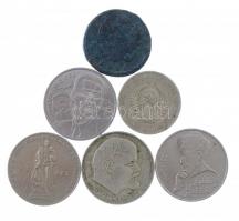 Orosz Birodalom 1821KM 2k Cu T:2- + Szovjetunió 1964-1991. 1R Cu-Ni (5xklf) T:1--2-
Russian Empire ...