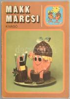 1982 Makk Marcsi kivágó, Bp., Országos Egészségnevelési Intézet, 5 p.