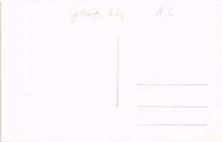 Budapest XI. Szent Gellért tér, Szabadság szobor, Gellért szálló és barlangtemplom a háttérben, 18-a...