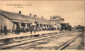 Qiqihar, Tsitsikar; railway station (EK)