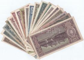 1945-1946. 50P - 1.000.000BP (19xklf) T:II-,III