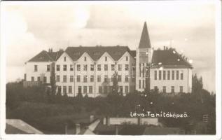 1938 Léva, Levice; tanítóképző / teachers training institute + 1938 Léva visszatért So. Stpl