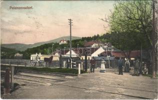 1913 Putzmannsdorf (Ternitz), railway station. Julius Seiser (EK)