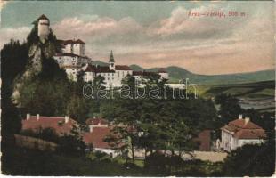 Árvaváralja, Oravsky Podzámok; vár. Pietschmann Ferenc No. 2817. 1907. / hrad / castle (EK)