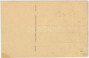 Pruzhany, Pruzana; Schloßstraße / street view, Russian soldiers (EK)