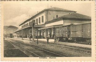 Potenza, Stazione / railway station, train (EK)