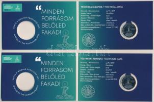 2021. 50Ft Cu-Ni "52. Nemzetközi Eucharisztikus Kongresszus" elsőnapi veret számozott emlé...