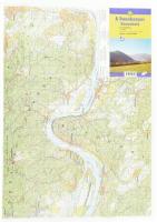 1997-2000 4 db magyar turistatérkép: Bakony (északi rész), Pilis és Visegrádi-hegység, Dunakanyar, O...