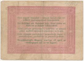 1848. 5Ft "Kossuth bankó" "GÜe 715922" vörösesbarna T:III 
Adamo G109