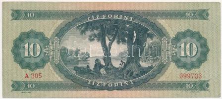1957. 10Ft "A305 099733" T:III 
Adamo F4
