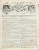 1862 A Politikai Újdonságok c. újság kb 15-20 szórványszáma