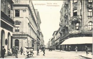 Budapest V. Nádor utca, Takarékpénztár, üzletek