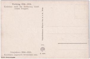 Weltkrieg 1914-1915. Kasimierz nach der Eroberung durch unsere Truppen / Világháború 1914-1915. Kasi...