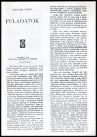 Málnási Ödön: Feladatok. Hungarista szemléletű kiadvány Budapest 1942. Uj Európa reprint 33 p