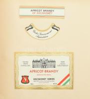 Unicum likőrgyár italcímke gyűjtemény kb 200 db klf az összes gyártott termékről. Albumban, szépen p...