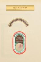 Unicum likőrgyár italcímke gyűjtemény kb 200 db klf az összes gyártott termékről. Albumban, szépen p...