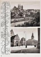 2 db csehszlovák könyv - Mezinárodní Spoje CSR + Moravsky Kras. Boskovice Blansko Kunstát. Félvászon...