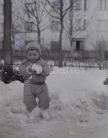 Doboznyi fotónegatív, vegyes témában, közte néhány üvegnegatív is