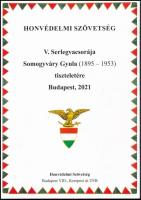 2021 Honvédelmi Szövetség v. Serlegvacsorája Somogyváry Gyula (1895-1953) tiszteletére meghívó