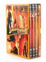 Indiana Jones 4 db-os DVD sorozat eredeti tékával