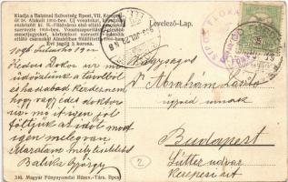 1906 Fonyód, villák. Balatoni Szövetség kiadása (EB)