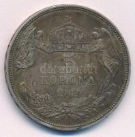 1909KB 5K Ag "Ferenc József" T:2- ph. Adamo K7