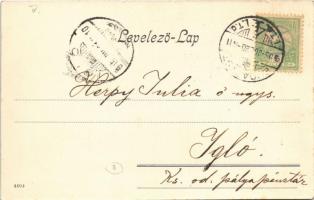 1905 Budapest V. Vigadó tér, Thonet udvar, Petanovits József Pilseni sörcsarnoka, étterem és kávéház...