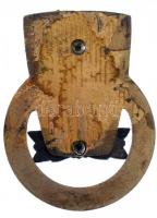 ~1970-1980. "B.H.S.B.I. Birkózó Championnad" zománcozott Br jelvény (39x29mm) T:2