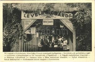 1951 Debrecen, Leveles Csárda (vitéz Fejér István), étterem, zenészek és pincérek, Isten hozott tábla, Dreher sörök. reklámlap (EK)