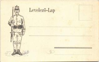 Eger, laktanya, katonák. Baross nyomda