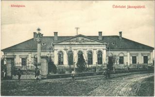 1909 Jászapáti, Községháza. Molnár János kiadása
