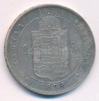 1878KB 1Ft Ag "Ferenc József" T:2 
Adamo M15