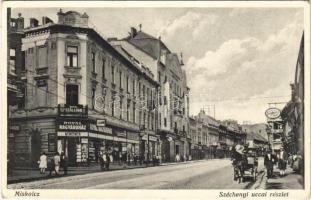 1933 Miskolc, Széchenyi utca, Royal szálloda és nagyáruház, fényképészet, üzletek (EK)