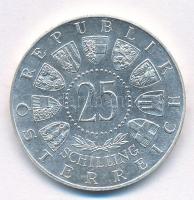 Ausztria 1961. 25Sch Ag "40 éves Burgenland" T:1- 
Austria 1961. 25 Schilling Ag "40...