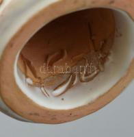 Antalfiné Szente Katalin: Anya, gyermekével , Mázas kerámia, kézzel festett, hibátlan, jelzett, m: 2...