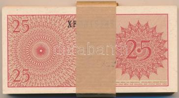 Indonézia 1964. 25s (79x) kötegelővel, két csoportban sorszámkövetők T:I,I-
Indonesia 1964. 25 Sen ...