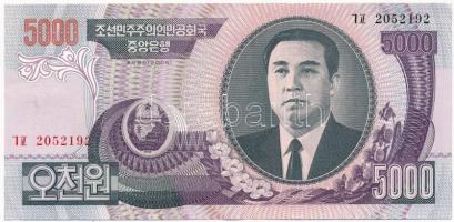 Észak-Korea 2006. 5000W T:I North Korea 2006. 5000 Won C:UNC Krause P#46