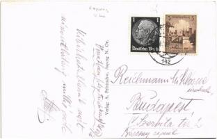 1938 Aspang, general view, railway bridge, viaduct. Verlag A. Pelnitschar