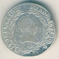 Ausztria 1817A 20Kr Ag I.Ferenc T:2-/3 kis ph.