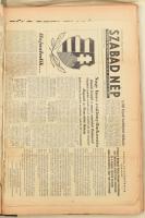 1956 A forradalom alatt kiadott újságok gyűjteménye. 106 db különböző szám klf újságokból