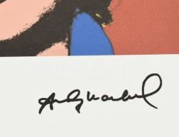 Andy Warhol (1928-1987): Négyszögletes Marylin Monroe Litográfia, papír. Sorszámozott 39/100 jelzett...