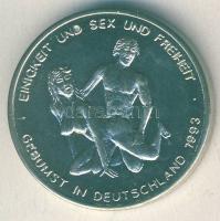 NSZK 1993. "Sex Mark" nagyalakú erotikus zseton T:BU