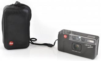 Leica Mini fényképezőgép Elmar 35mm f/3.5 objektívvel, jó állapotban, eredeti bőr tokjában