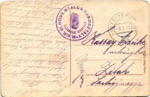 1916 Chernivtsi, Czernowitz, Cernauti, Csernyivci (Bukovina); Erzbischöfl. Residenz, Ringplatz, Bahn...