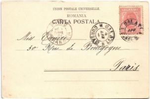 1901 Galati, Galac, Galatz; Pensionnat N.D. de Sion / school
