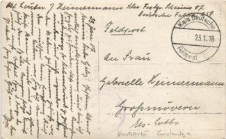 1918 Constanta, Konstanca; Ovid-Platz mit Moschee und Rathaus / square, mosque, town hall, shops. ph...