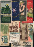 37 db reklámos klf számolócédula