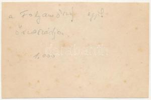 ~1920 Magyar Királyi Folyamőrség egyik őrnaszádja / Hungarian Royal River Guard ship. photo (fl) (11...