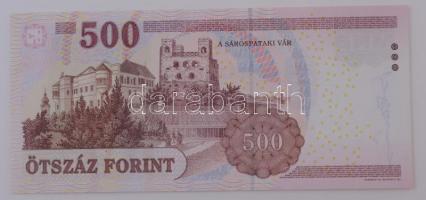 2010. 500Ft "ED" a tervező, Vagyóczky Károly aláírásával T:I-